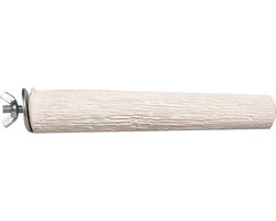 Flamingo Vogel Calcium Zitstok - Wit - 26 cm x 40 mm