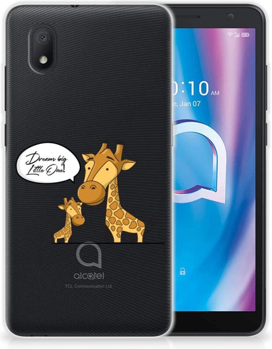Alcatel 1B (2020) Telefoonhoesje met Naam Giraffe
