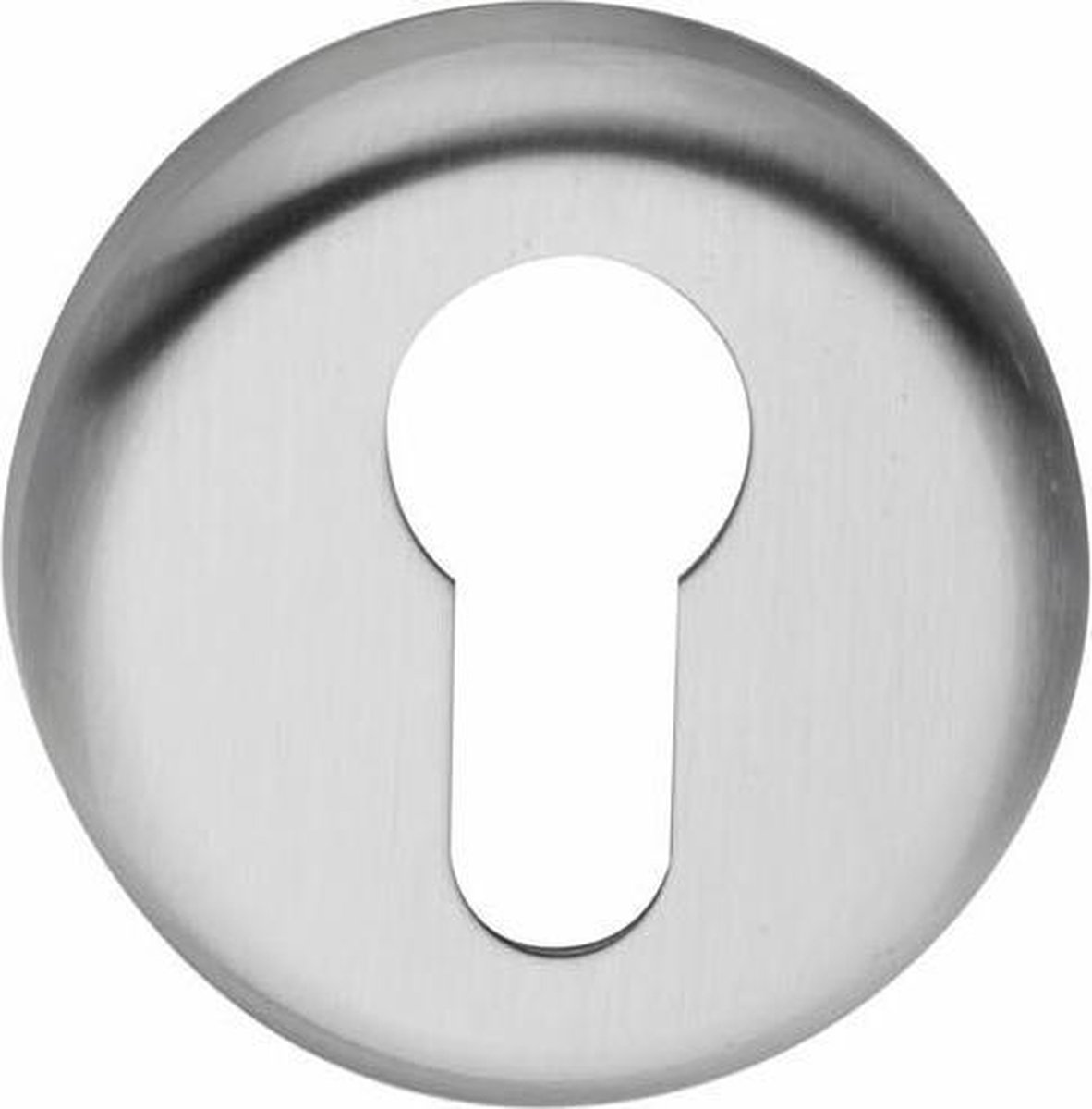 Intersteel Rozet profielcilindergat nobile rvs geborsteld