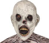 Fiestas Guirca Hoofdmasker Zombie Latex Wit One-size