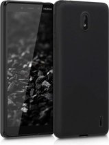 Silicone hoesje Geschikt voor: Nokia 1 Plus -  zwart