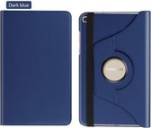 Draaibaar Hoesje - Rotation Tabletcase - Multi stand Case Geschikt voor: Samsung Galaxy Tab A 8.0 (2019) SM-T290 T295 - donker blauw