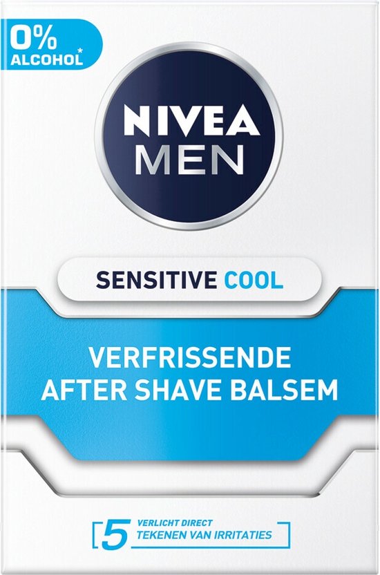 NIVEA MEN Sensitive Cool Aftershave Balsem Aftershave Ml Bol Com