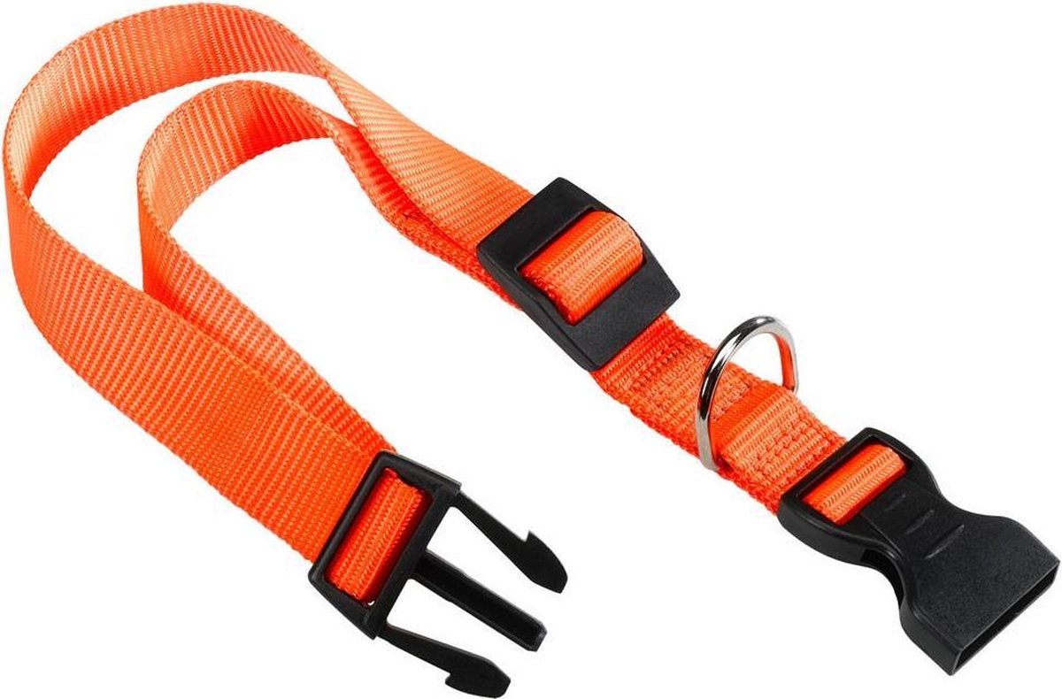 Ferplast Hondenhalsband Club 25 X 1 Cm Nylon Oranje