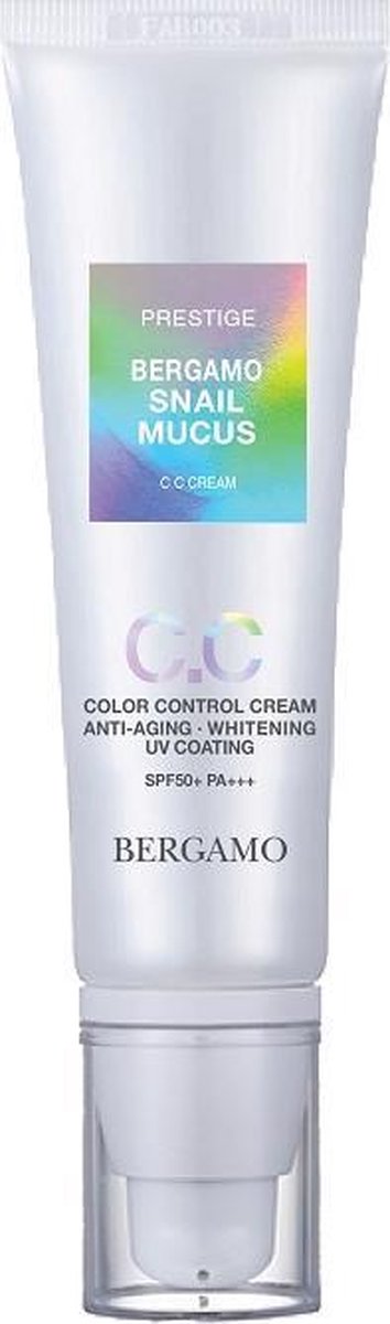 Bergamo - Snail Mucus Cc Cream Cc Cream From Snail Slime 50Ml