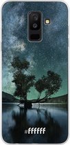 Samsung Galaxy A6 Plus (2018) Hoesje Transparant TPU Case - Space Tree #ffffff