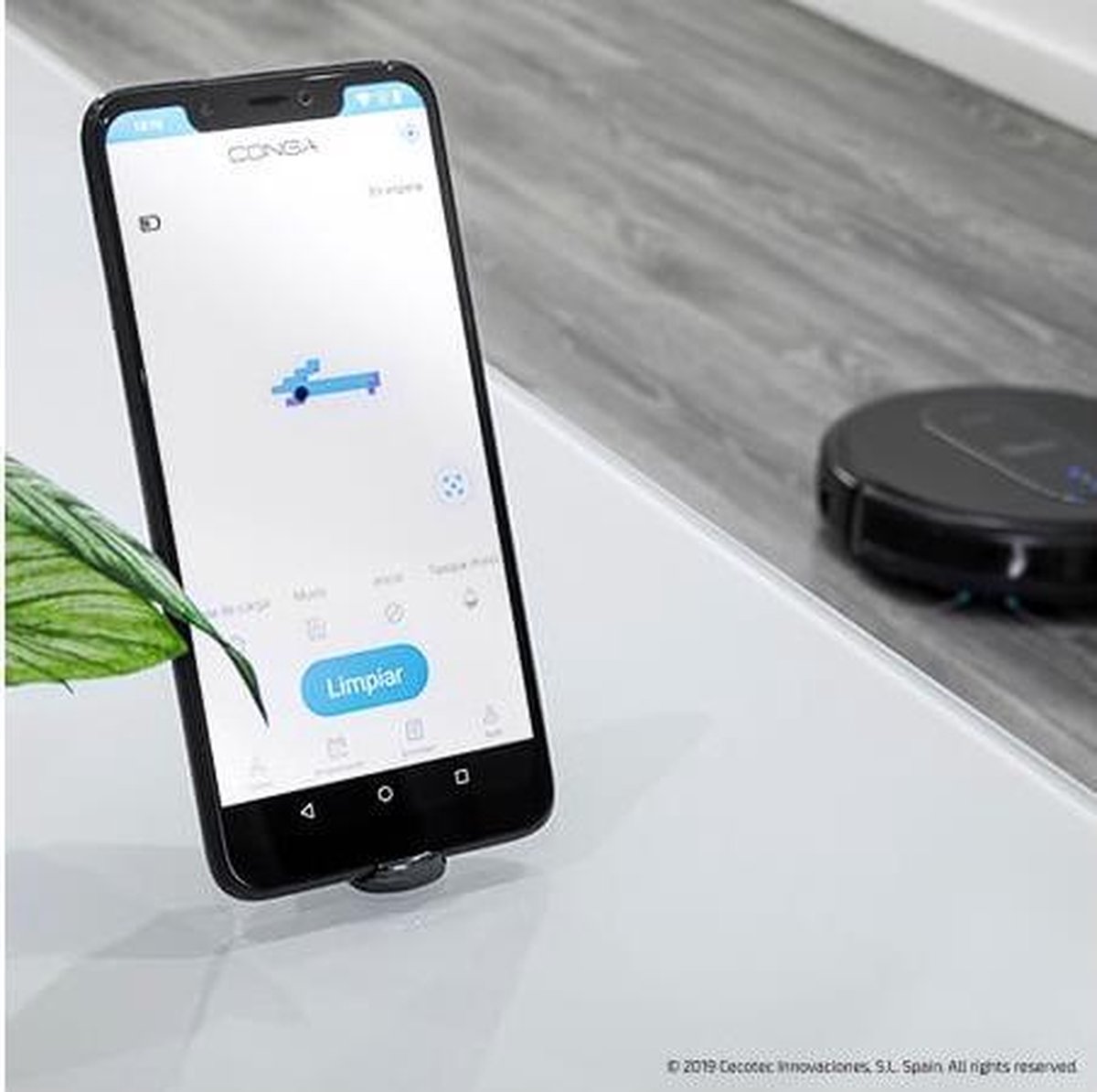 Cecotec Conga 1590 - Robotstofzuiger met dweilfunctie | bol.com
