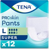 TENA ProSkin Pants Super L - Incontinentiebroekjes - 12 stuks - omtrek taille 100 cm tot 135 cm