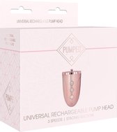 Shots - Pumped Universele Oplaadbare Pompkop pink