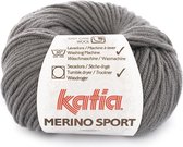 Katia - Merino Sport - 11 Donker grijs - 50 gr.