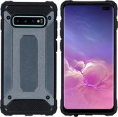 iMoshion Rugged Xtreme Backcover Samsung Galaxy S10 Plus hoesje - Donkerblauw