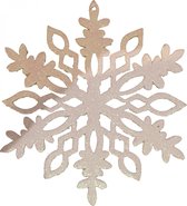 Peha Hangdecoratie Sneeuwvlok 17 Cm Wit 3 Stuks