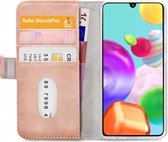 Mobilize Elite Gelly Wallet Samsung Galaxy A41 Hoesje Book Case Roze