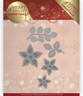 Mal  - Precious Marieke - Merry and Bright Christmas - Kerst Bloemen