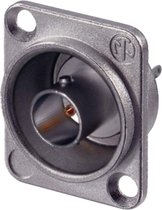 Neutrik NTR-NBB75DSG Bnc Appliance Socket With Flange 75 Ohm