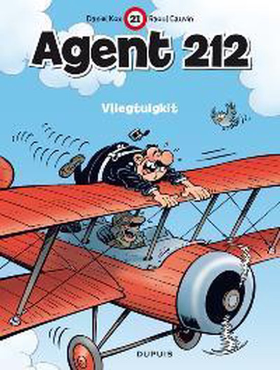 Cover van het boek 'Agent 212 / 21. Vliegtuigkit (Nieuwe Cover)' van R. Cauvin