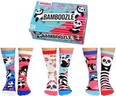 United Odd Socks 6 Dames Sokken Panda Bamboozle