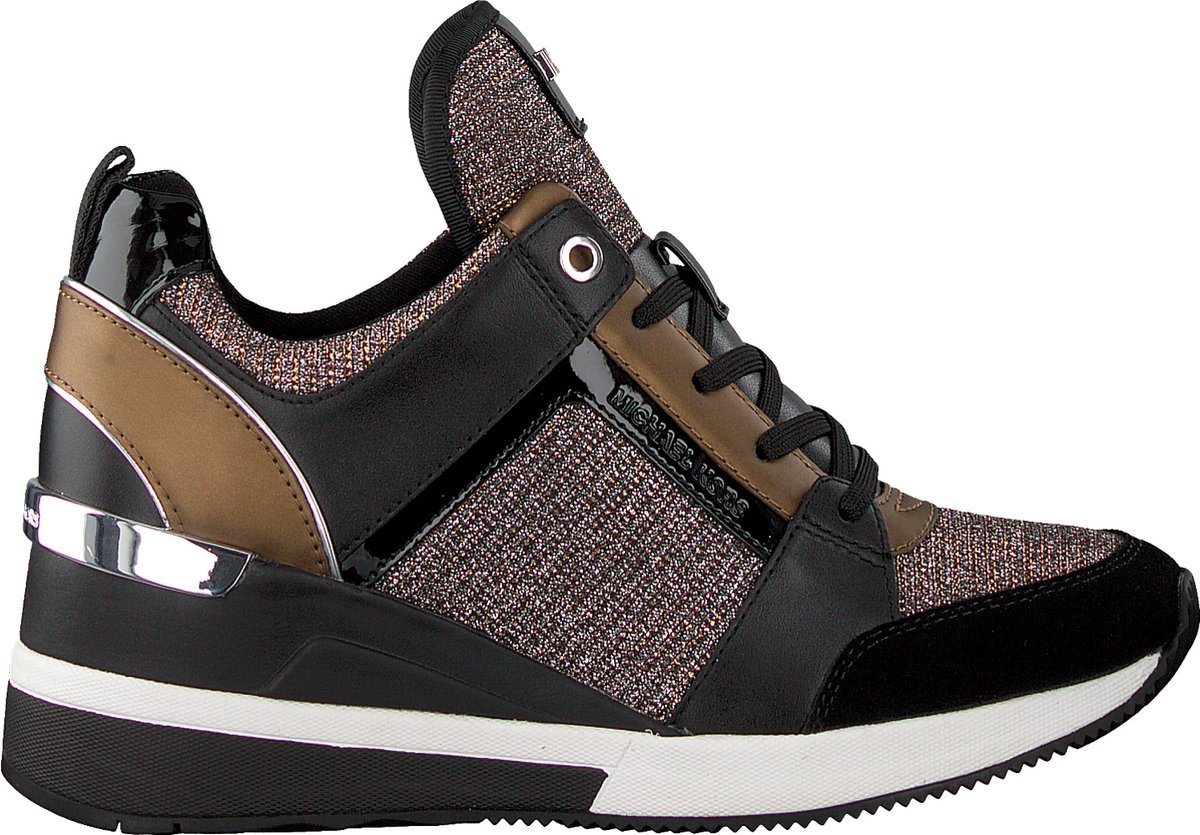 Michael Kors Dames Hoge sneakers Georgie Trainer Zwart