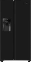 Fridgemaster MS91500IFB amerikaanse koelkast Vrijstaand 499 l Zwart