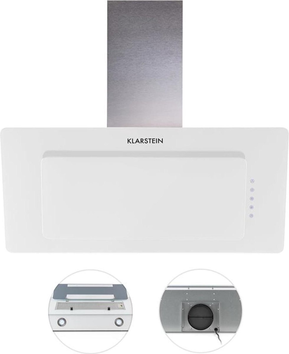 Klarstein Lorea afzuigkap hoofdvrij 65W , 290m³/h , 58dB , Touch-bedieningspaneel , front van gehard speciaal glas