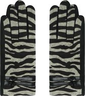 Handschoenen Zebra style |  Beige