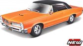 Pontiac GTO Hurst 1965 Orange / Noir 1-18 Maisto