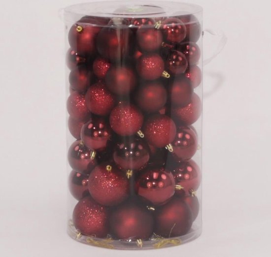 Kalolary Kerstballen, 30 Stuks Kerstbal Ornament, Onbreekbare Kerstboom Bal Plastic Bollen Ornamenten voor Bruiloft Thuis Festival Achtergronden Ornamenten Decoratie Kerstboom Decor (Rose Goud