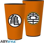 [Merchandise] ABYstyle Dragon Ball Z Large Glass Kame & King