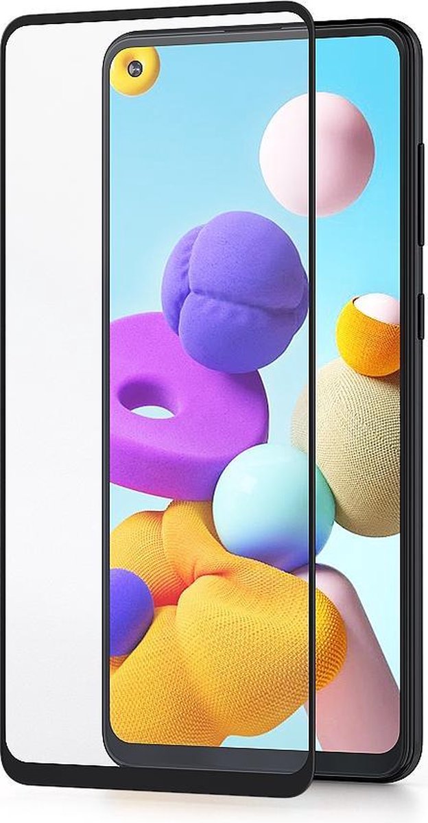 BeHello Samsung Galaxy A21s Screenprotector High Impact Glass
