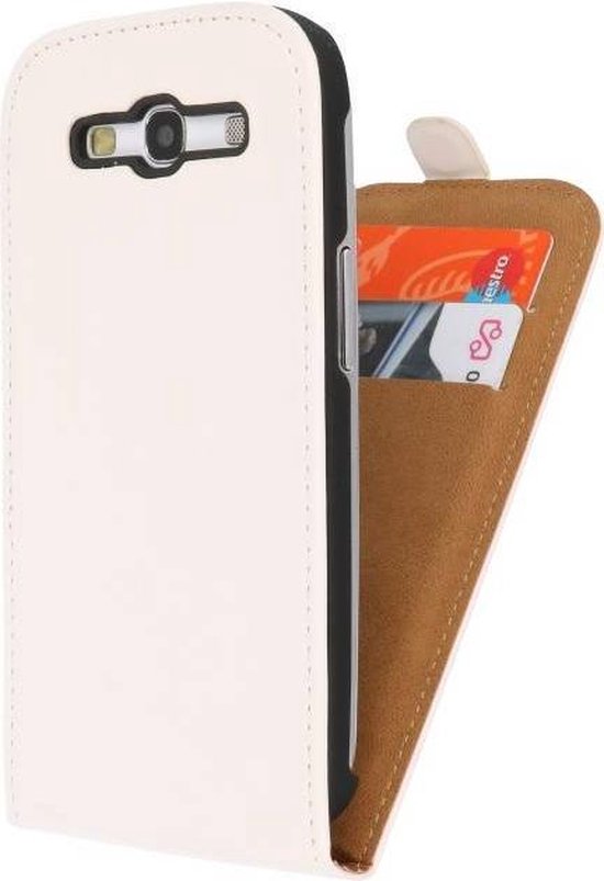 Étui à Rabat Samsung Galaxy S3 i9300 Booktype Wit