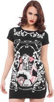 Jawbreaker Bodycon jurk -L- The Empress Tarot Zwart