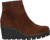 Gabor 780.1 Enkellaarsjes - Enkelboots - Dames - Cognac - Maat 37