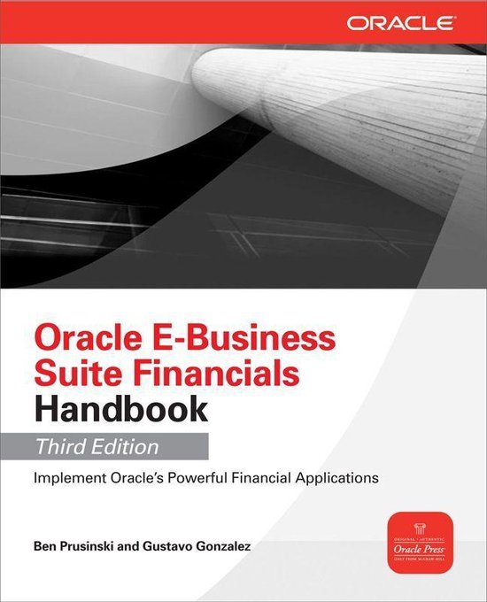 Oracle E-Business Suite Financials Handbook 3/E - cover