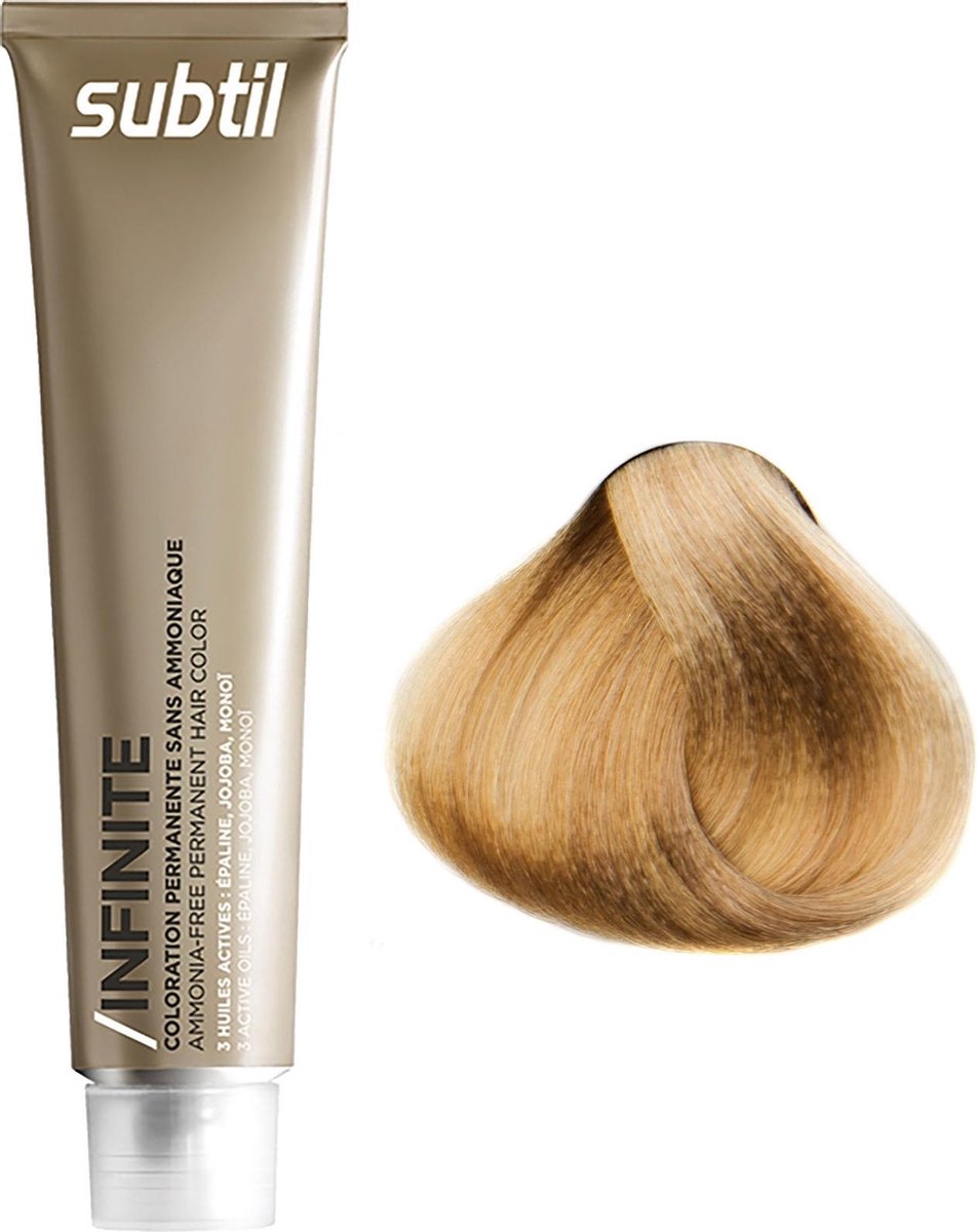 Subtil Haarverf Infinite Permanent Hair Color 9.3 Very Light Golden Blonde
