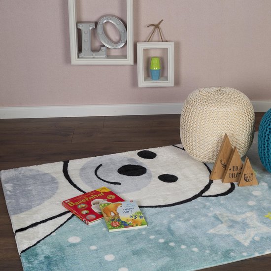 Tapis de chambre d'enfant réconfortant Teddy - 90x130 cm | bol.com