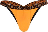 Sukrew - Newcastle Bubble String - Maat L - Oranje - Heren String - Mannen String