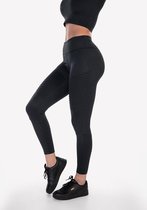 XXL Sportswear Legging Ribbed Antraciet S