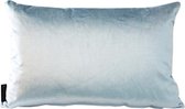 Sierkussen - Satijn Frozen - Blauw - 60 Cm X 40 Cm