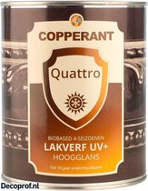 Copperant Lakverf Hoogglans UV+ Wit 1 liter