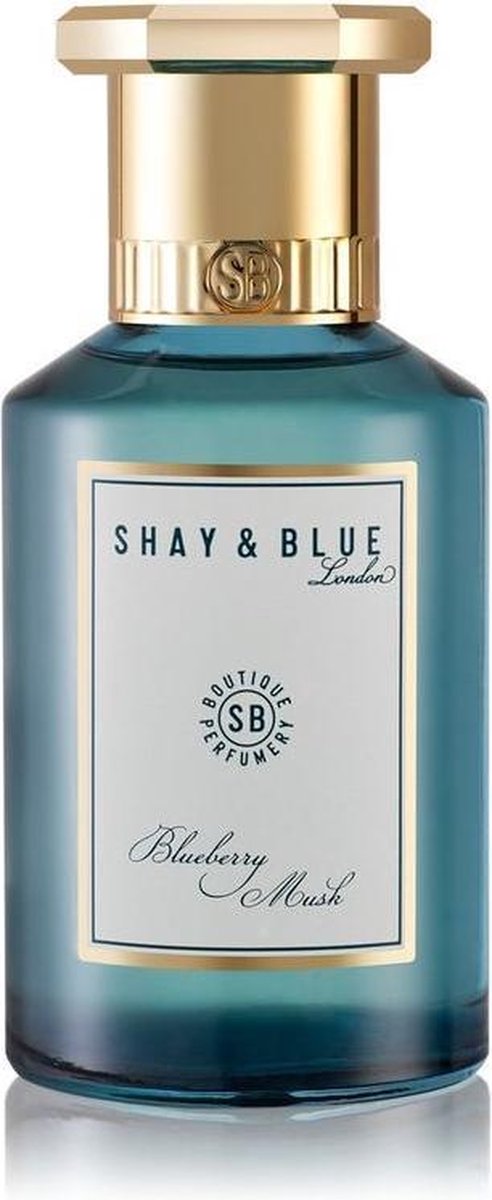 Shay & Blue Blueberry Musk Natural Spray Fragrance eau de parfum 100ml eau de parfum