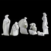 Goebel - NADAL | Decoratief beeld / figuur kerststal Set The Adoration | Polyresin - 32cm