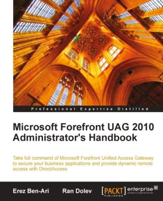 Microsoft Forefront UAG 2010 Administrator's Handbook - cover