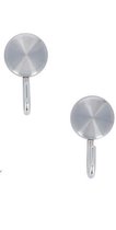 Non-branded Ophanghaak Magnetisch 2 X 45 Mm Staal Zilver 2 Stuks