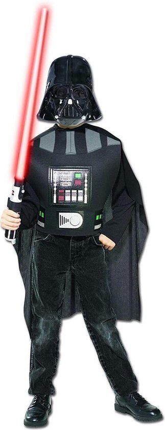 Darth Vader Kinder Kostuum maat M 5-7 jaar box set