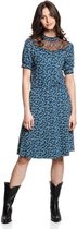 Vive Maria Korte jurk -XS- Blueberry Lace Blauw