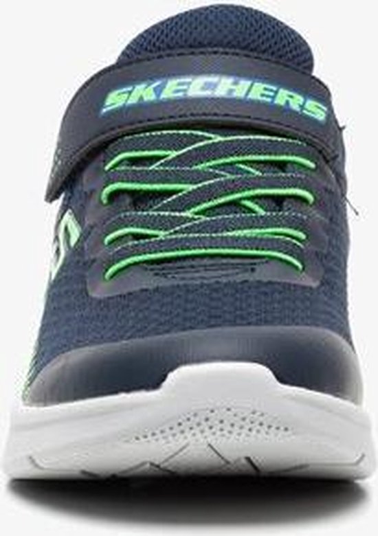 Skechers Microspec jongens sneakers - Blauw - Maat 36 | bol.com