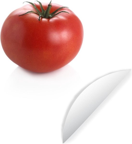 Wandcirkel Tomaat -rode tomaat tegenwitte achtergrond - 100x100 cm - rond  schilderij -... | bol.com