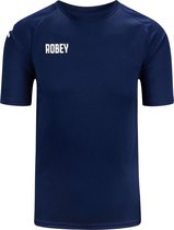 Robey Counter Shirt voetbalshirt korte mouwen (maat L) - Navy
