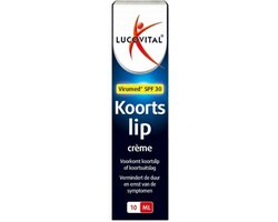 Lucovitaal - Koortslip crème -10 milliliter - SPF 30 - Medisch Hulpmiddel