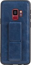 Wicked Narwal | Grip Stand Hardcase Backcover voor Samsung Samsung Galaxy S9 Blauw